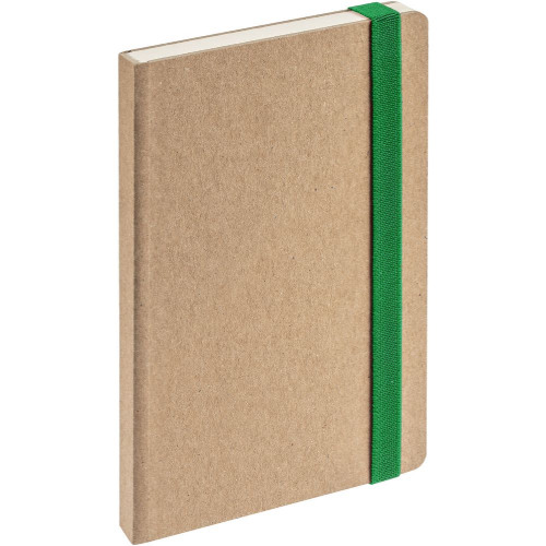 Ежедневник Eco Write Mini, недатированный, с зеленой резинкой